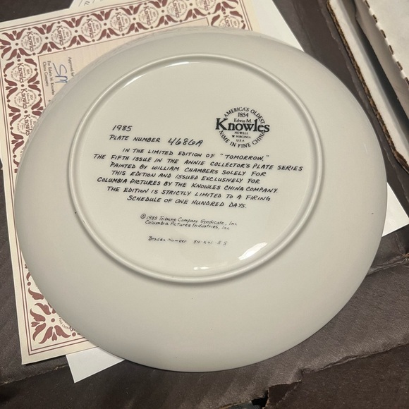 Collector Annie “Tomorrow” Vintage  Plate - Picture 2 of 7